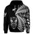 Custom New Zealand Haka Rugby Maori Hoodie Silver Fern Vibes Black LT8 - Polynesian Pride