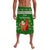 Hawaii Christmas Lavalava Santa Claus Surfing Simple Style Green LT8 Green - Polynesian Pride