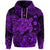 Hawaii Turtle Polynesian Hoodie Plumeria Flower Unique Style Purple LT8 - Polynesian Pride