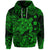 Hawaii Turtle Polynesian Hoodie Plumeria Flower Unique Style Green LT8 - Polynesian Pride