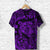 Custom Hawaii Turtle Polynesian T Shirt Plumeria Flower Unique Style Purple LT8 - Polynesian Pride