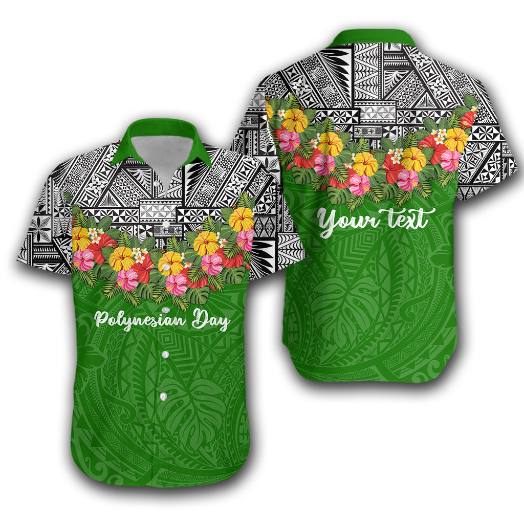 (Custom Personalised) Polynesian Day Hawaiian Shirt Polynesian Style - LT16 Unisex Green - Polynesian Pride