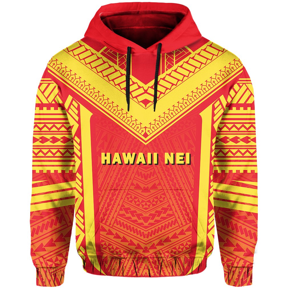 Hawaii Kanaka Polynesian Hoodie Active - Polynesian Pride