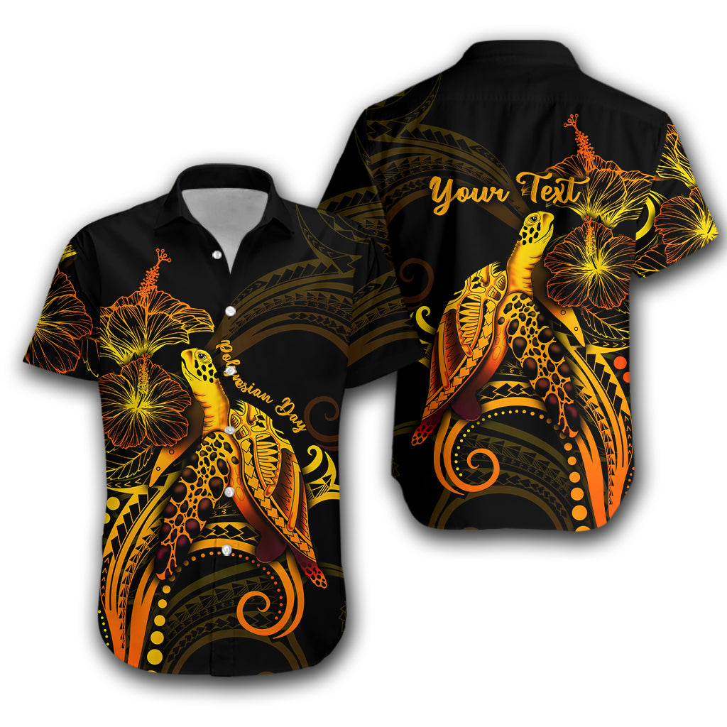 (Custom Personalised) Polynesian Day Hawaiian Shirt Special Style - LT16 Unisex Orange - Polynesian Pride