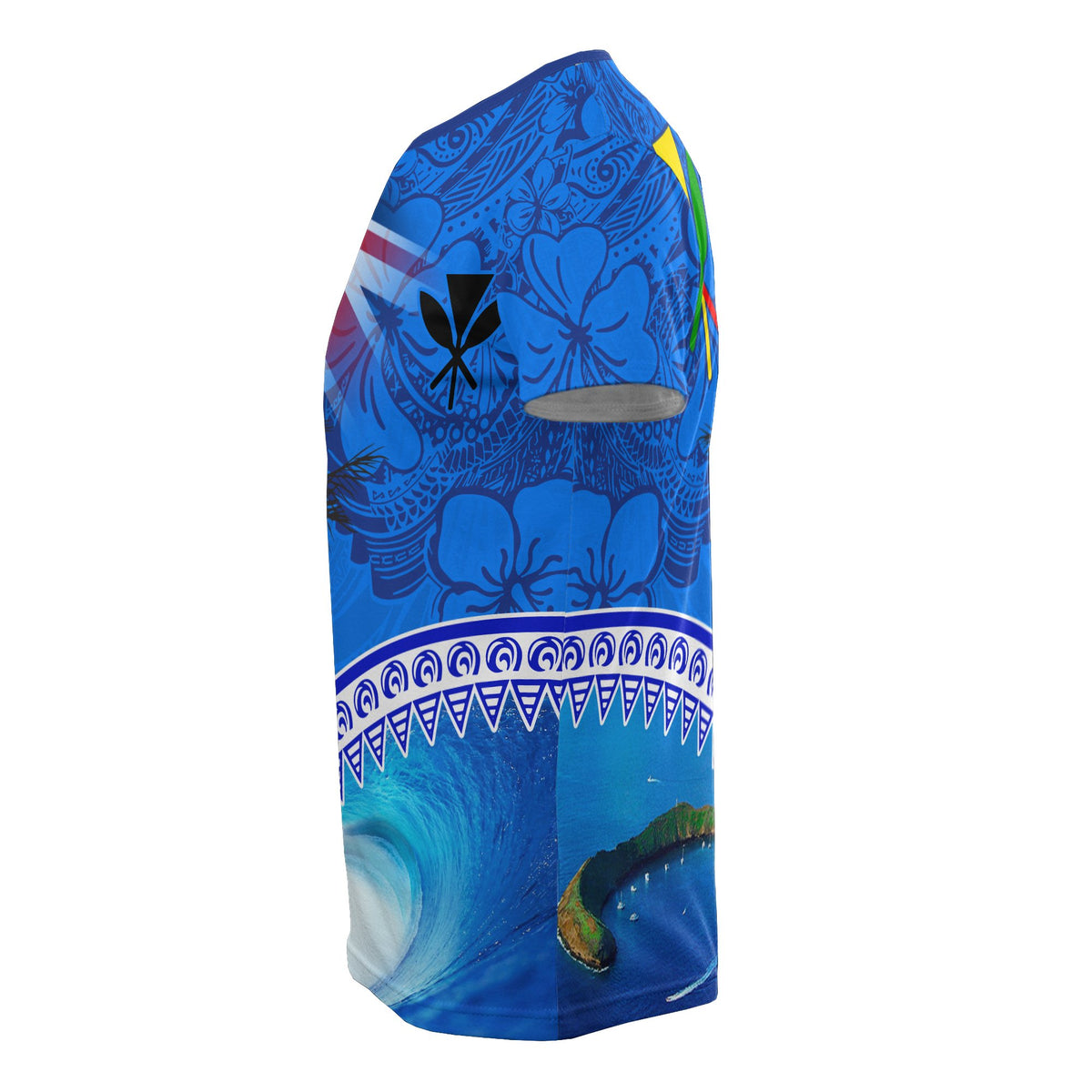 Hawaii All Over T Shirt Hawaii Flag Kanaka Maoli Maui Island - Polynesian Pride