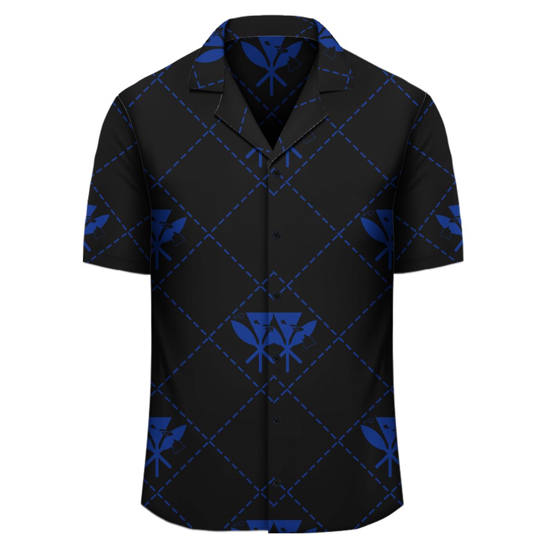 Kanaka Maoli Hawaiian Shirt Regal White AH - Polynesian Pride