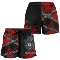 Hawaii Polynesian Personalised Women's Shorts - Polynesian Chain Style - Polynesian Pride