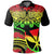 Hawaii Polo Shirt Polynesian Pattern Vintage Style Reggae Color Unisex Reggae - Polynesian Pride