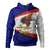 American Samoa Hoodie American Samoa Polynesian Flag With Coat of Arms Pullover Hoodie Blue - Polynesian Pride