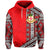 Custom Kolisi Tonga Hoodie Tonga Patterns Style LT6 Unisex Red - Polynesian Pride