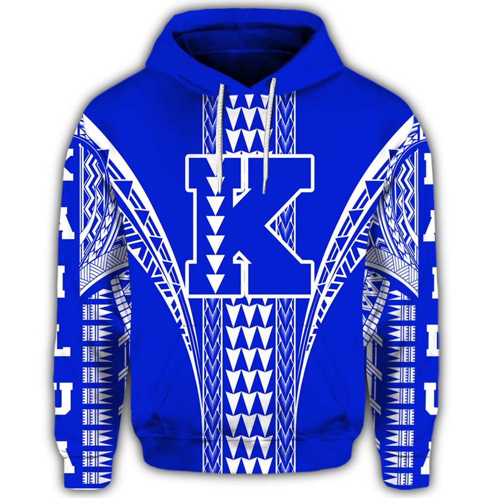 Hawaii Hoodie Kailua High Pullover Hoodie - Polynesian Pride