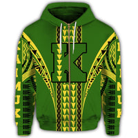 Hawaii Hoodie Kaimuki High Zip Hoodie - Polynesian Pride