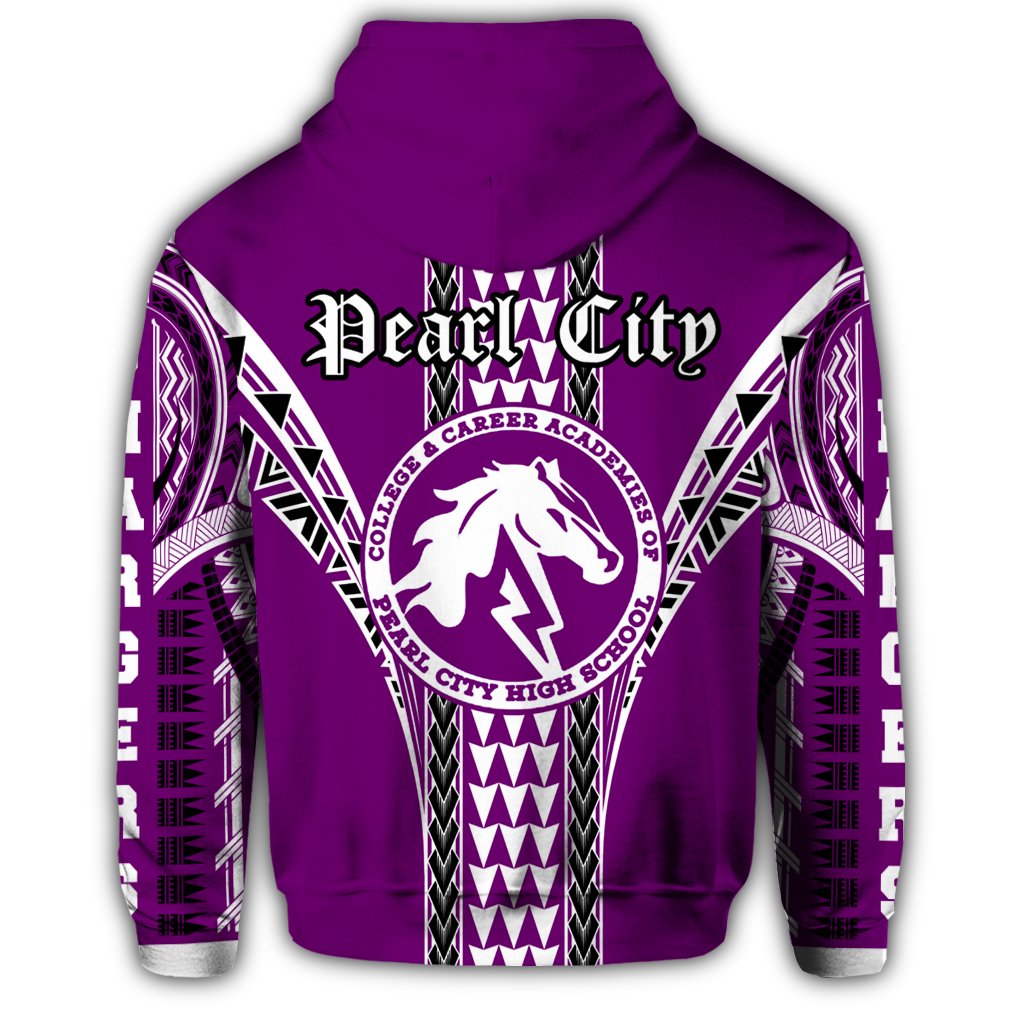 Hawaii Hoodie Pearl City High Pullover Hoodie - Polynesian Pride