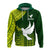 Tailevu Rugby Fiji Hoodie Go Green LT4 - Polynesian Pride