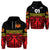 Custom Marquesas Islands Hoodie Marquesan Tattoo Special Style Red LT8 - Polynesian Pride