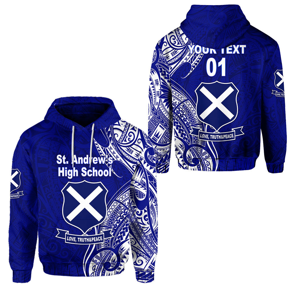 Custom St. andrews High School Hoodie Original Style LT8 - Polynesian Pride