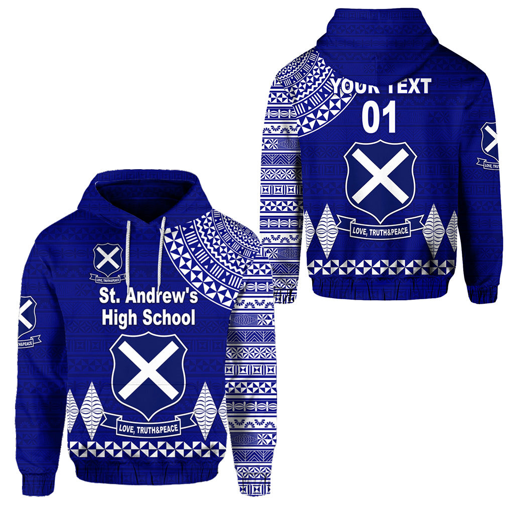 Custom St. andrews High School Hoodie Simple Style LT8 - Polynesian Pride