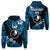 Custom FSM Yap Hoodie Unique Vibes Blue LT8 Unisex Blue - Polynesian Pride