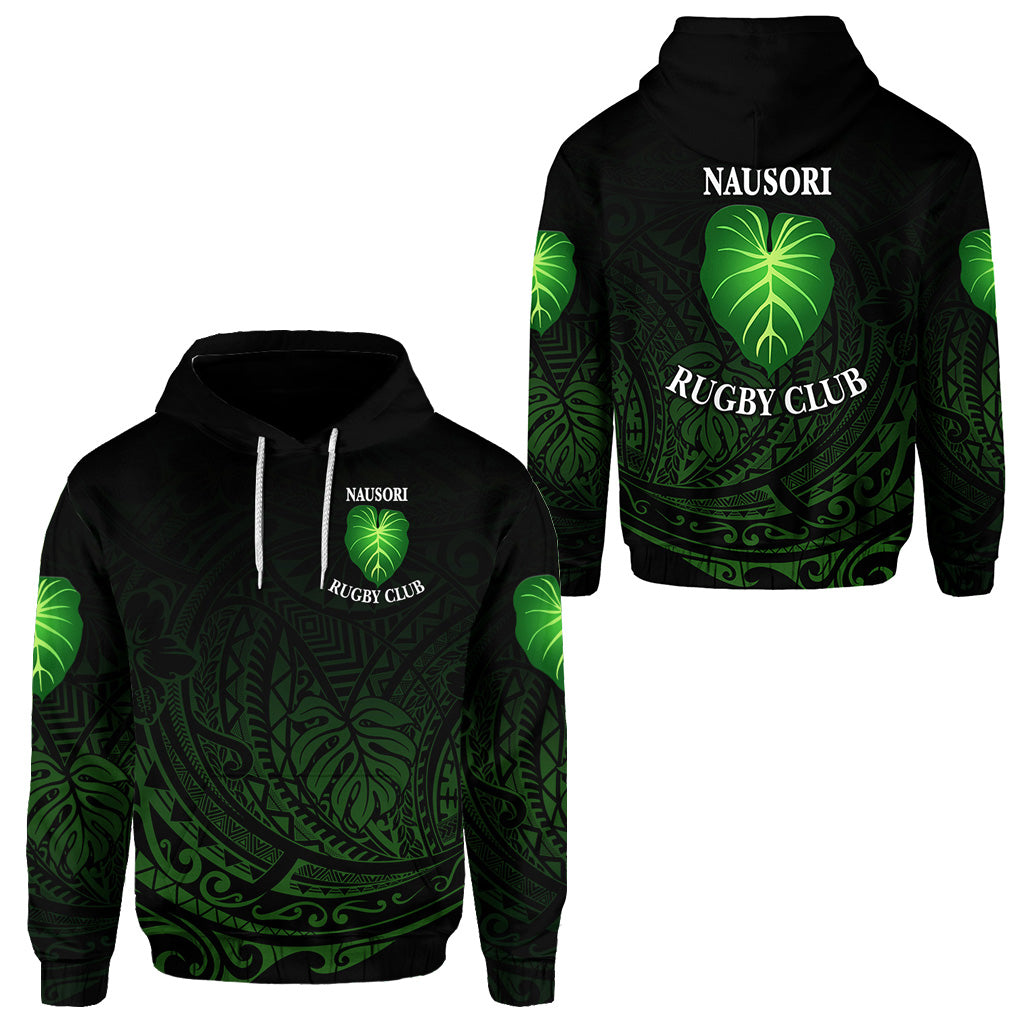 Fiji Nausori Rugby Hoodie Original Style LT8 Unisex Black - Polynesian Pride