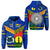 Vanuatu Tafea Province and Kanaky New Caledonia Hoodie Together LT8 Blue - Polynesian Pride