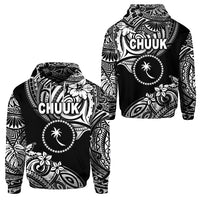 FSM Chuuk Hoodie Unique Vibes Black LT8 Unisex Black - Polynesian Pride