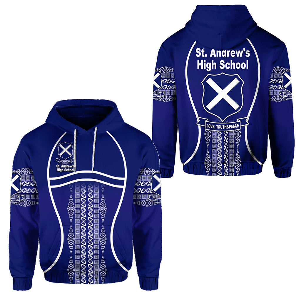 St. andrews High School Hoodie Unique Vibes LT8 - Polynesian Pride