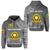 Tonga Vavau High School Hoodie Simple Style Full Grey LT8 - Polynesian Pride