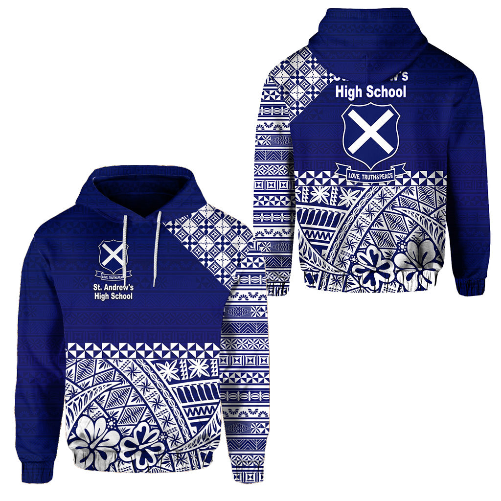 St. andrews High School Hoodie Tonga Kupesi Vibes LT8 - Polynesian Pride