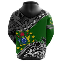 Cook Islands Hoodie Fall In The Wave - Polynesian Pride