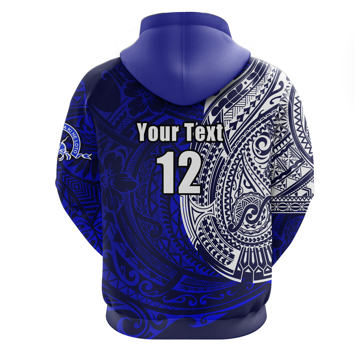 Custom Kolisi Ko Tupou College Tonga Hoodie Polynesian Tattoo Style - Polynesian Pride