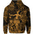 Hawaii Hula Girl Polynesian Zip Hoodie Unique Style Gold LT8 - Polynesian Pride