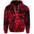 Hawaii Hula Girl Polynesian Hoodie Unique Style Red LT8 - Polynesian Pride