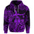 Hawaii Hula Girl Polynesian Zip Hoodie Unique Style Purple LT8 - Polynesian Pride