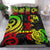 (kaina) Tonga Polynesian Bedding Set - Reggae Tentacle Turtle Reggae - Polynesian Pride