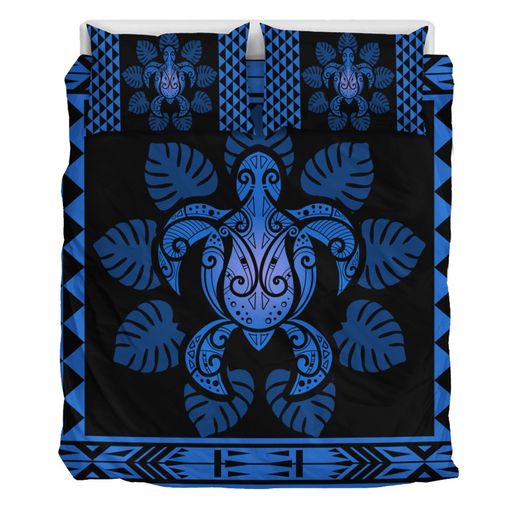 Hawaii Bedding Set - Tribe Turtle Bedding Set AH - Polynesian Pride