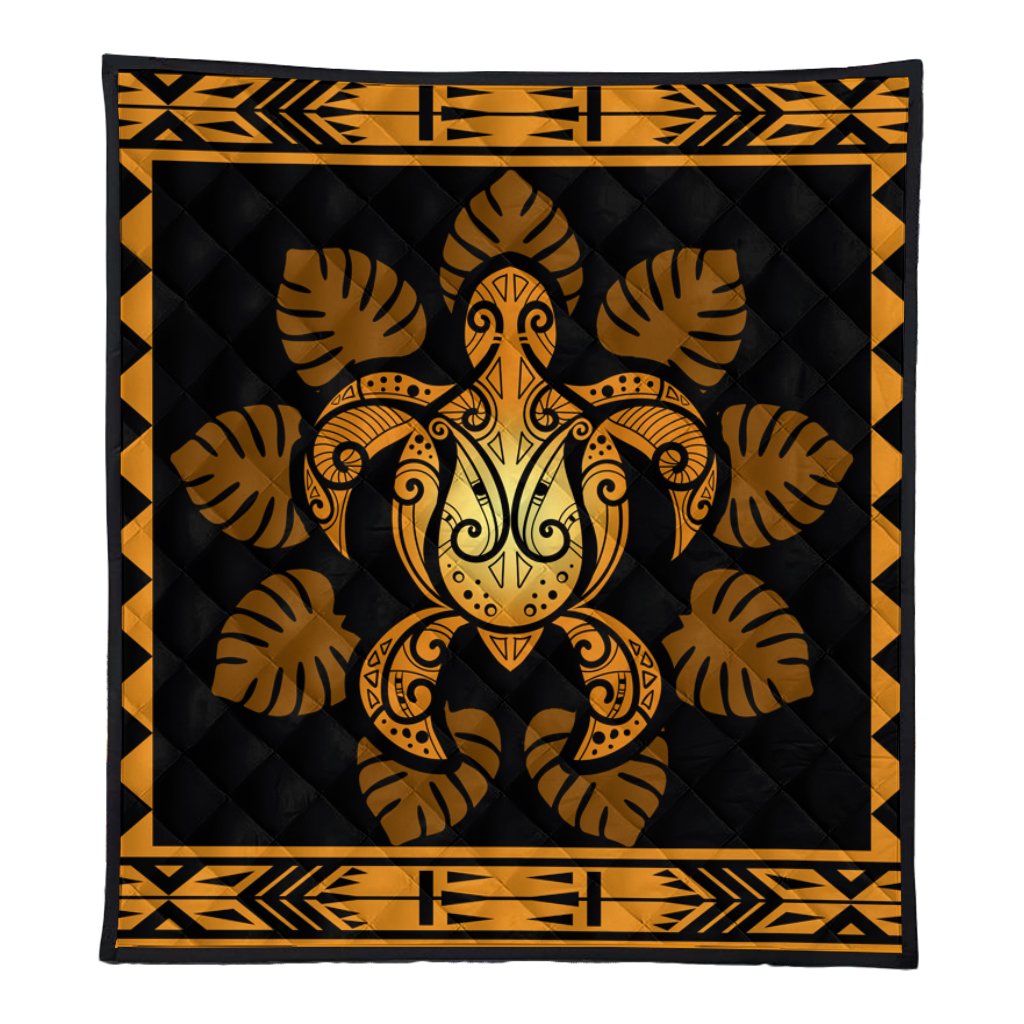 Hawaii - Tribe Turtle Quilt - AH - Polynesian Pride