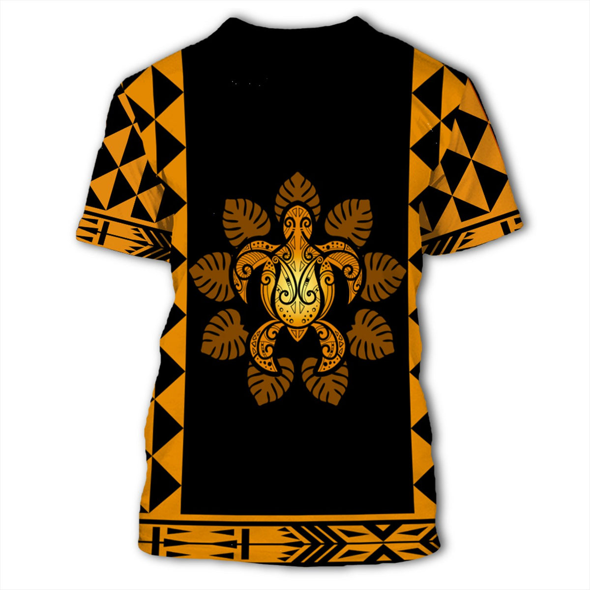 Hawaii Kakau Turtle T Shirt - Polynesian Pride