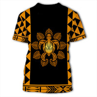 Hawaii Kakau Turtle T Shirt - Polynesian Pride
