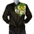 Hawaii Kanaka Maoli Men's Bomber Jacket - Polynesian Gold Patterns Collection - Polynesian Pride