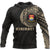 Kiribati Micronesia Hoodie Kiribati Micronesia Coat of Arms Polynesian Tattoo Style Unisex Black & GOLD - Polynesian Pride