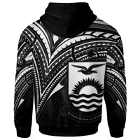 Kiribati Zip Hoodie Cross Style - Polynesian Pride
