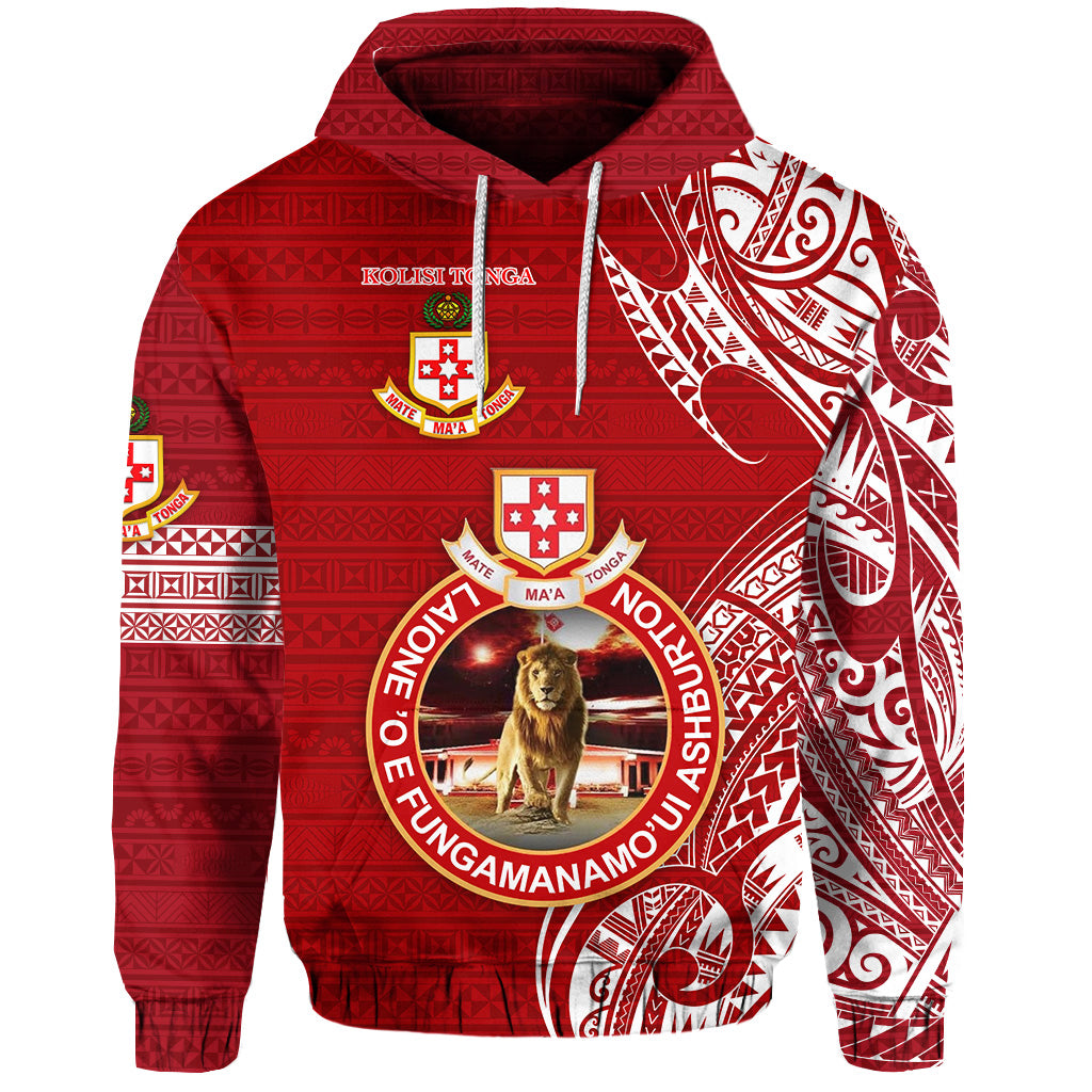 Custom Kolisi Tonga Mate Maa Tonga Hoodie Laione O E FungamanamoUi Ashburton, Custom Text and Number LT8 - Polynesian Pride