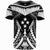 Kosrae T Shirt Tooth Shaped Necklace Texture - Polynesian Pride