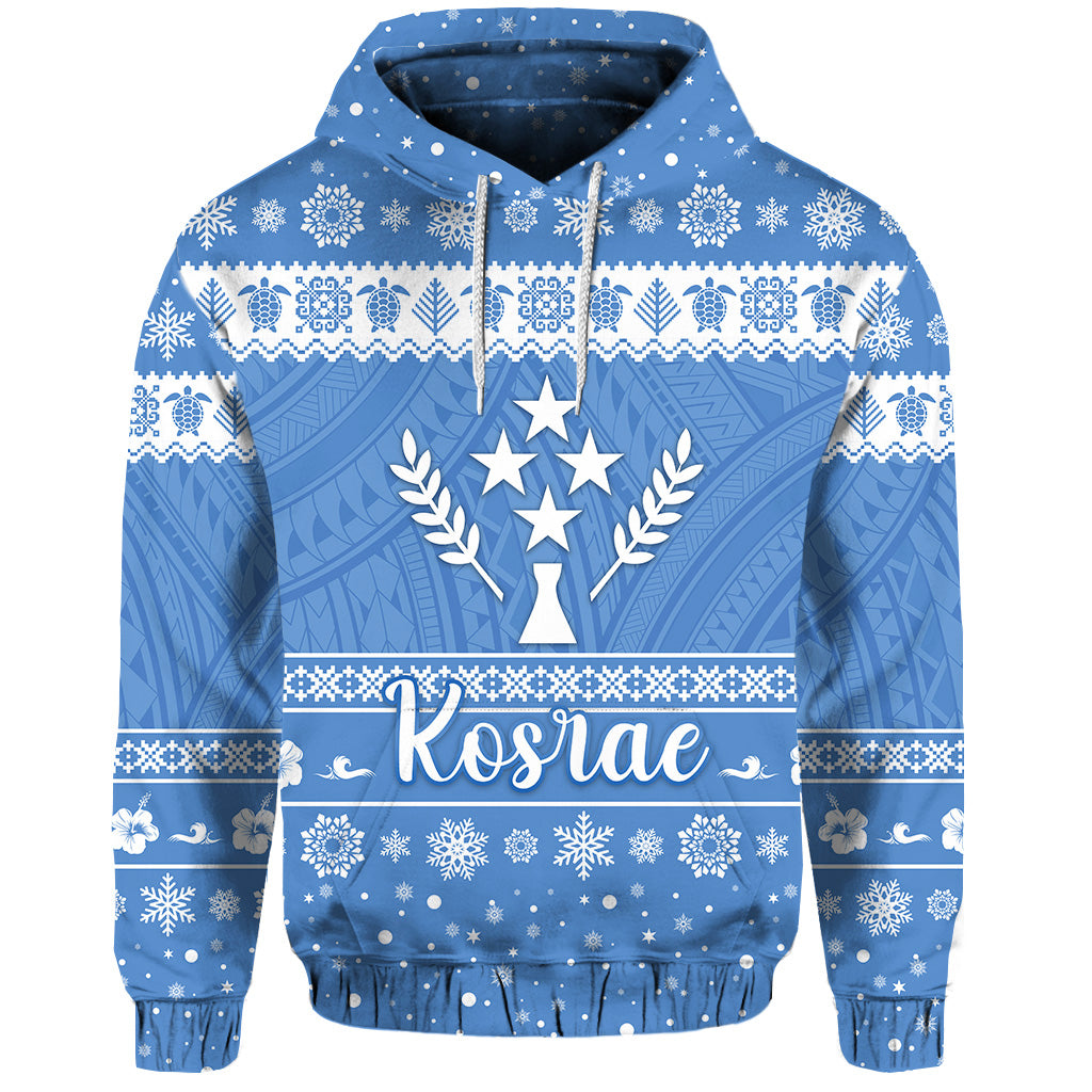 FSM Kosrae Christmas Hoodie Simple Style LT8 - Polynesian Pride