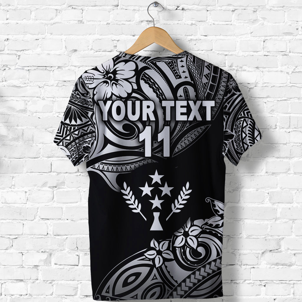 Custom FSM Kosrae T Shirt Unique Vibes Black LT8 - Polynesian Pride