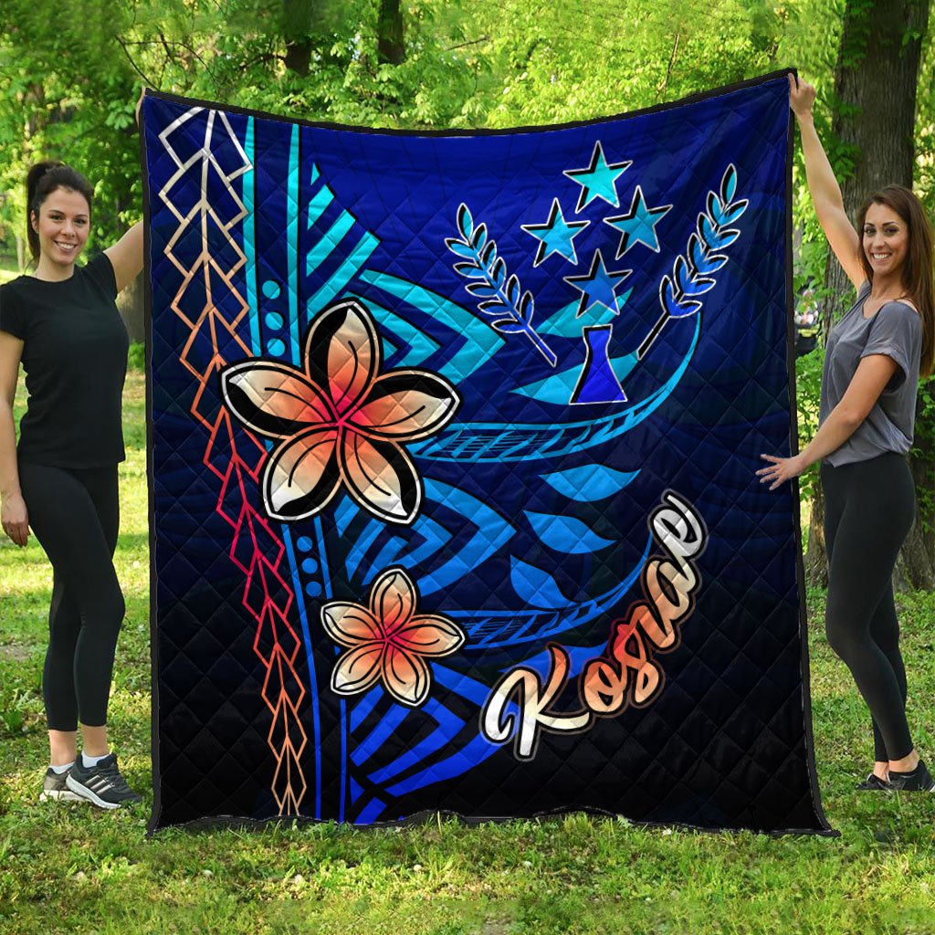 Kosrae Premium Quilt - Vintage Tribal Mountain - Polynesian Pride