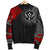 Kosrae Polynesian Men's Bomber Jacket - Polynesian Chain Style - Polynesian Pride