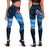 Fiji Leggings - Fijian Flag In Brush - Polynesian Pride