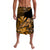 Hawaii Monk Seal Lavalava Polynesian Kakau With Kanaka Gold LT14 Gold - Polynesian Pride