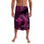 Hawaii Hammerhead Shark Lavalava Polynesian Kakau With Kanaka Pink LT14 Pink - Polynesian Pride